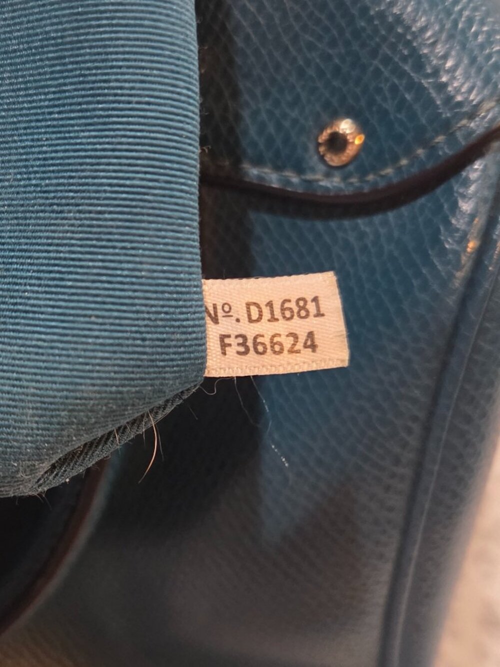 Coach Mini Bennett Crossbody Satchel – Teal Blue - Picture 5 of 7